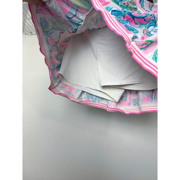Lilly Pulitzer Luxletic Dara Skort Toucan Do It Better XL Rare Print - Picture 6 of 9